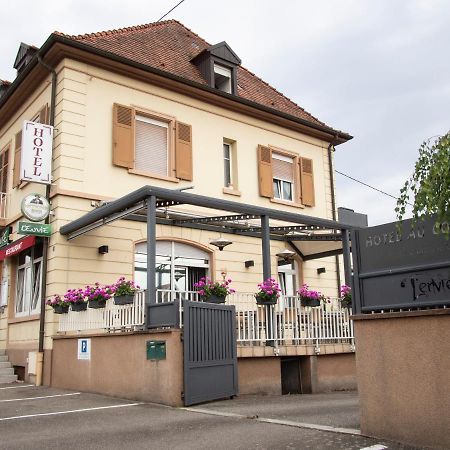 Hotel Restaurant Au Coucou Pulversheim Exterior photo