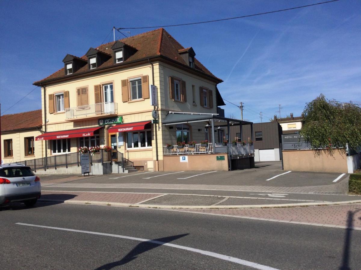 Hotel Restaurant Au Coucou Pulversheim Exterior photo