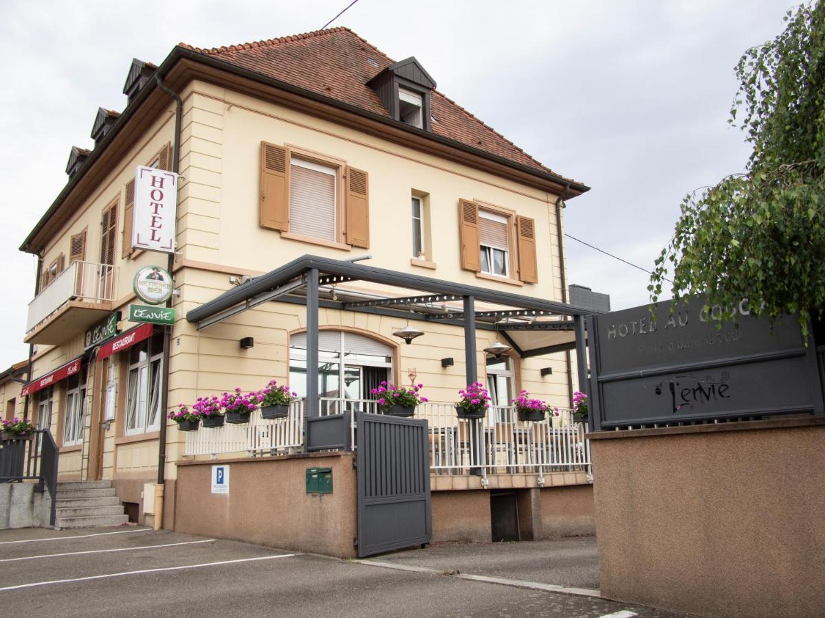 Hotel Restaurant Au Coucou Pulversheim Exterior photo