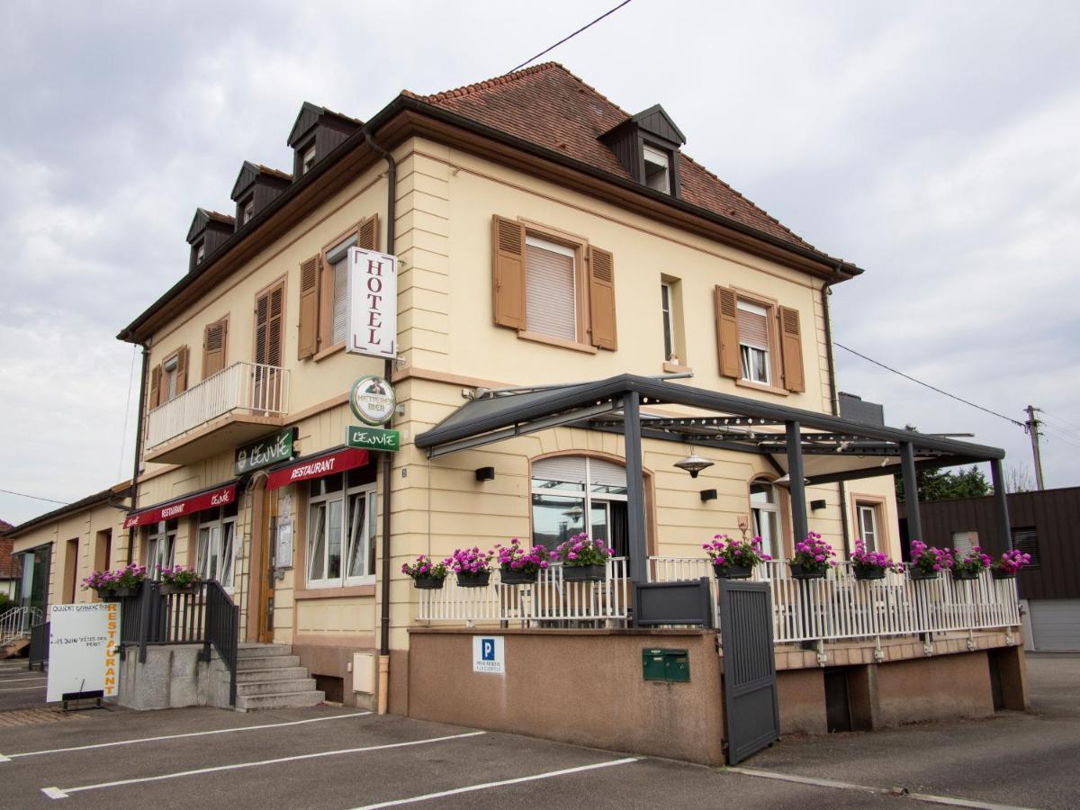 Hotel Restaurant Au Coucou Pulversheim Exterior photo